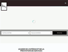 Tablet Screenshot of ks-groupe.com